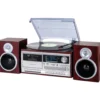 Sistema stereo giradischi Trevi TTT1072DABLEGNO con DAB+ e Bluetooth