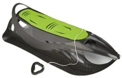 Slitta neve Mandelli 701300101 2 posti Neon Grip Verde e Nero