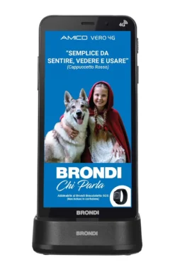 Smartphone Brondi Amico Vero 4G+ con sensore caduta e GPS