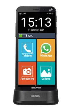 Smartphone Brondi Amico Vero 4G+ con sensore caduta e GPS