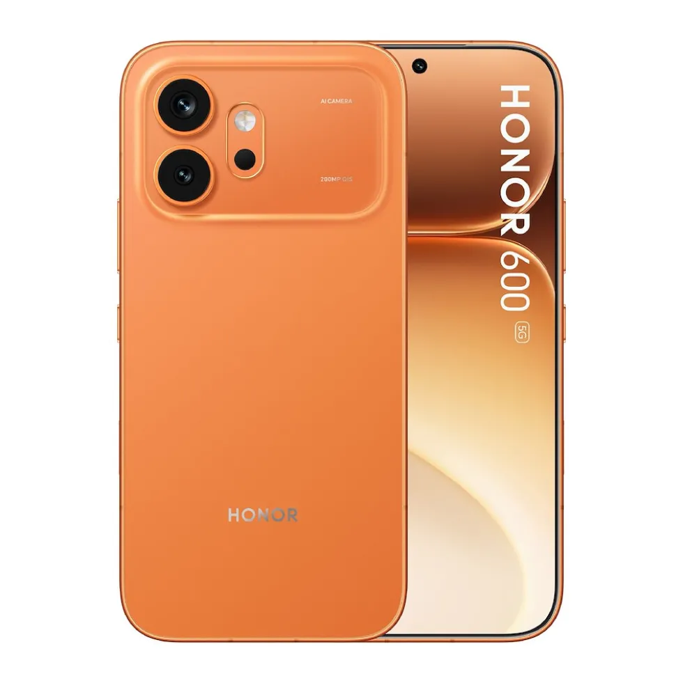 Smartphone Honor 600 5G 8/512GB Arancione + Watch 2i