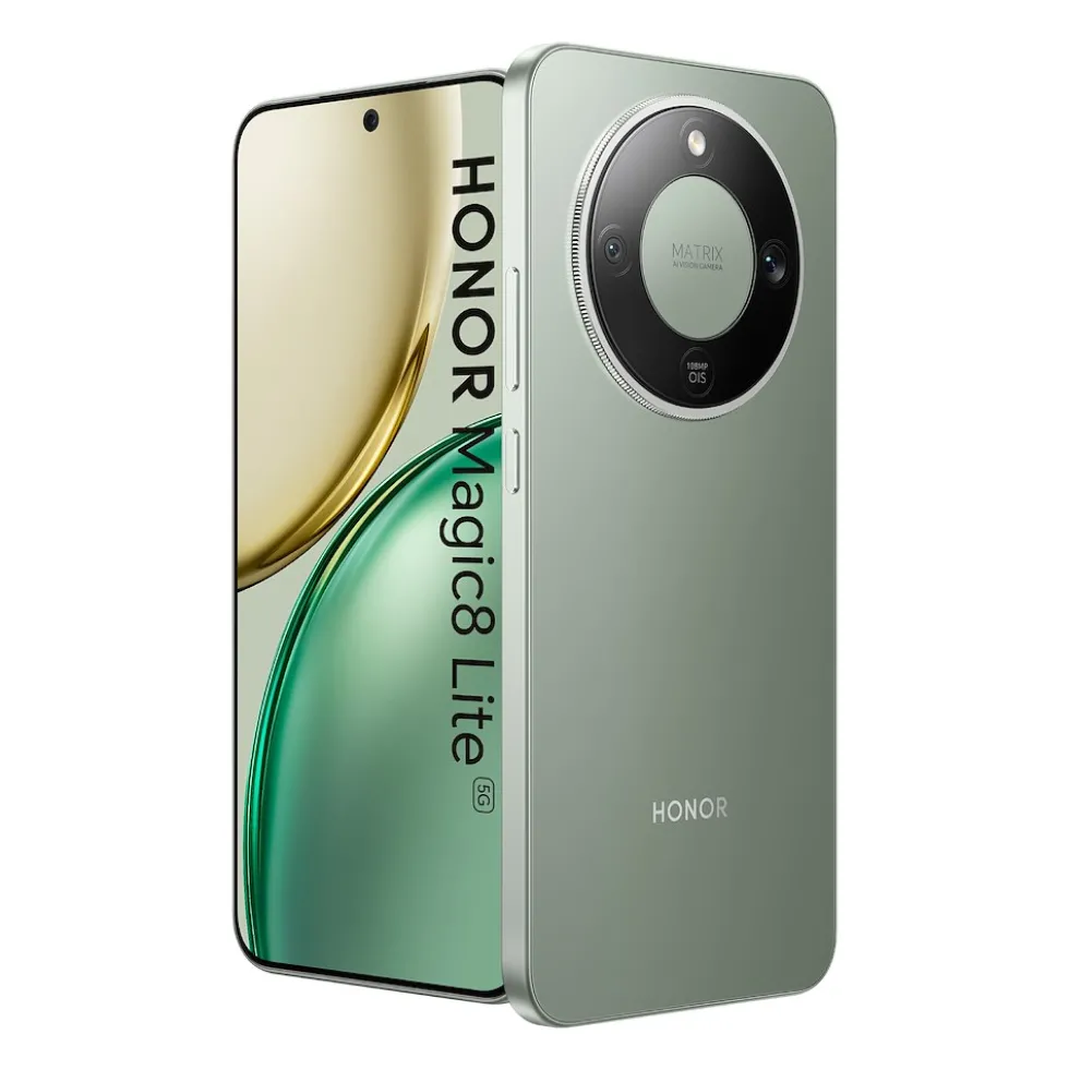 Smartphone Honor Magic 8 Lite 5G 8/256GB con 68,5 ore di autonomia