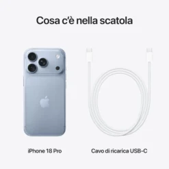 Smartphone iPhone 18 Pro 2TB con Dual SIM