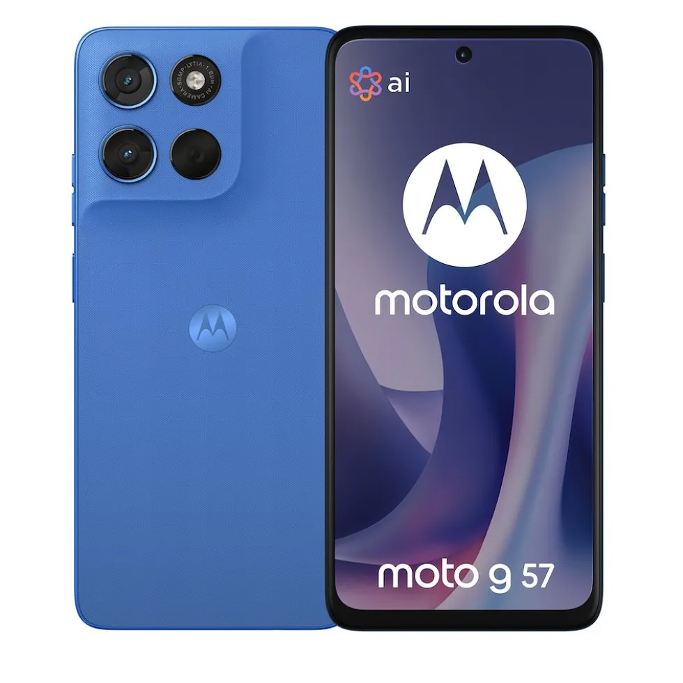 Smartphone Motorola G57 5G con display 120Hz e batteria 5200mAh