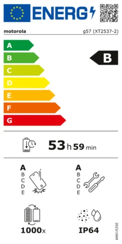 Smartphone Motorola PBAE0050IT MOTO G57 Pantone Corsair