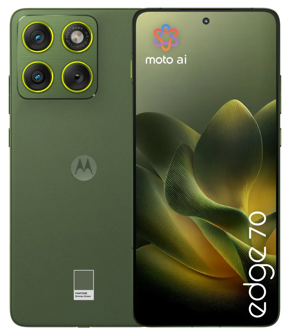 Smartphone Motorola PBA50063IT EDGE 70 Pantone bronze green