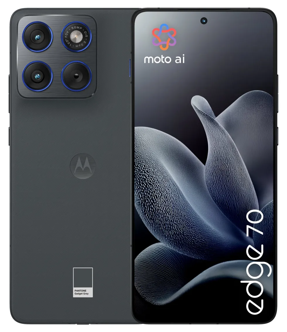 Smartphone Motorola PBA50064IT EDGE 70 Pantone gadget grey