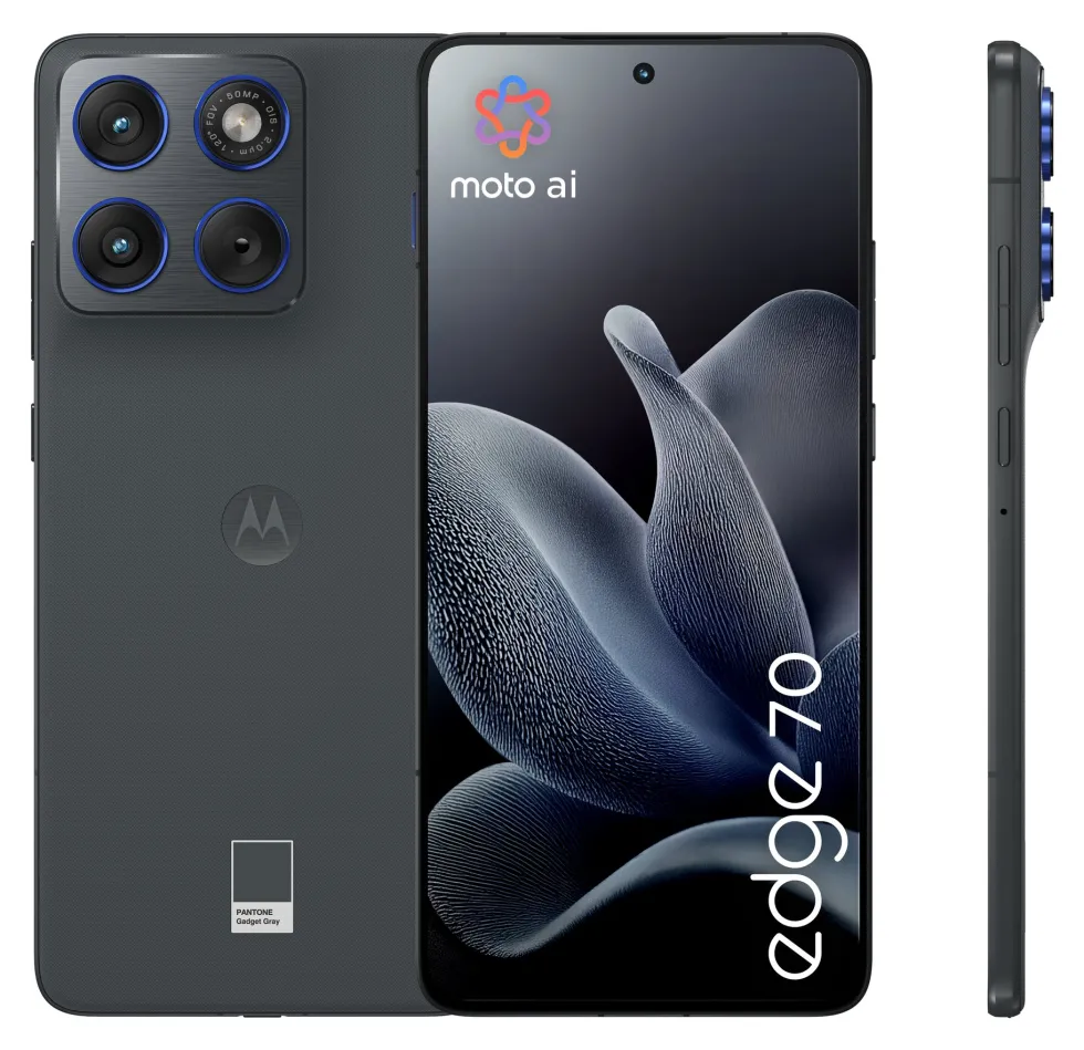 Smartphone Motorola PBA50064IT EDGE 70 Pantone gadget grey