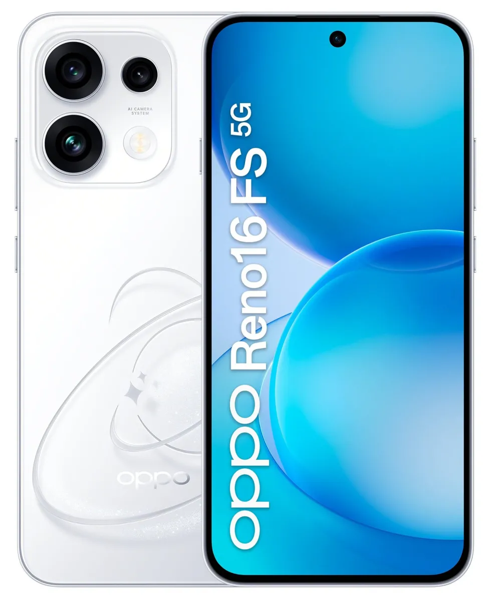 Smartphone Oppo 110010237122 RENO16 FS Pop white