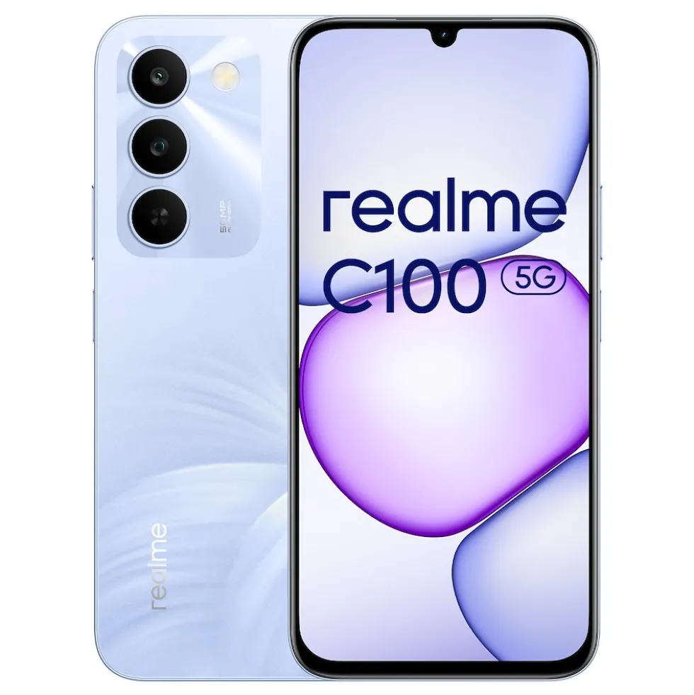 Smartphone Realme C100 5G 256GB con resistenza IP64