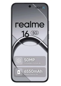 Smartphone Realme 16 5G Air Black (256GB 8GB)