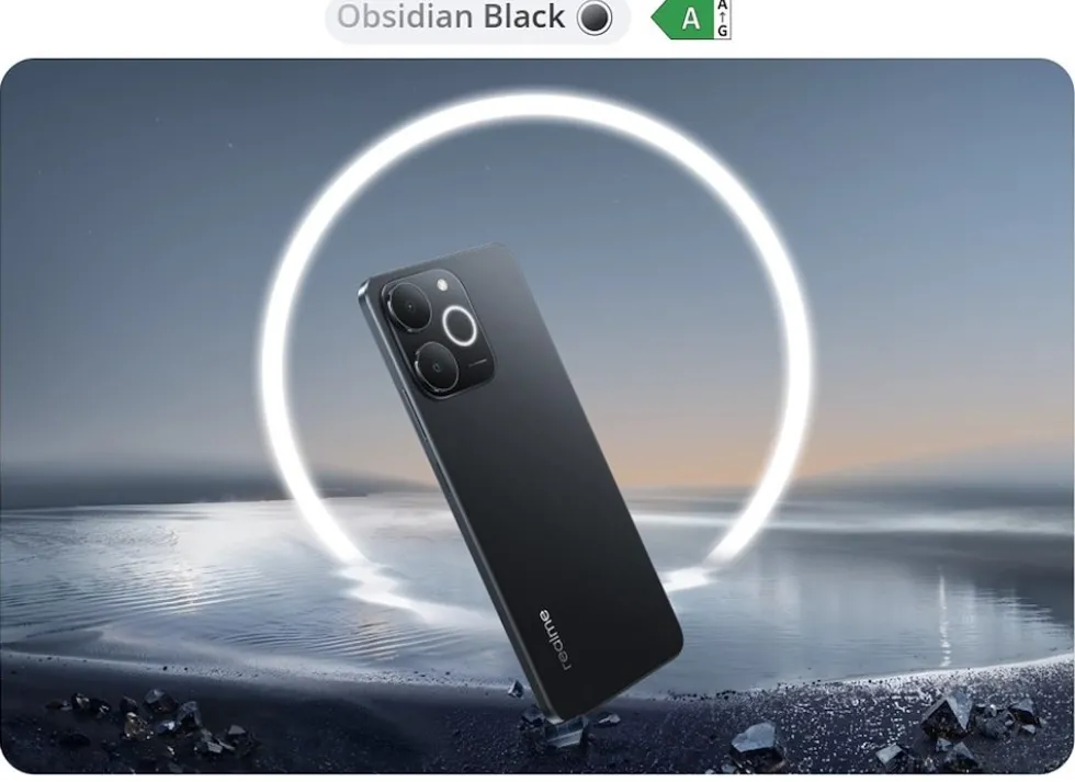 Smartphone Realme Note 70T 4G con 4GB RAM e 256GB memoria