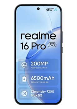 Smartphone Realme 16 Pro 5G 8GB/512GB con schermo da 6,78 pollici