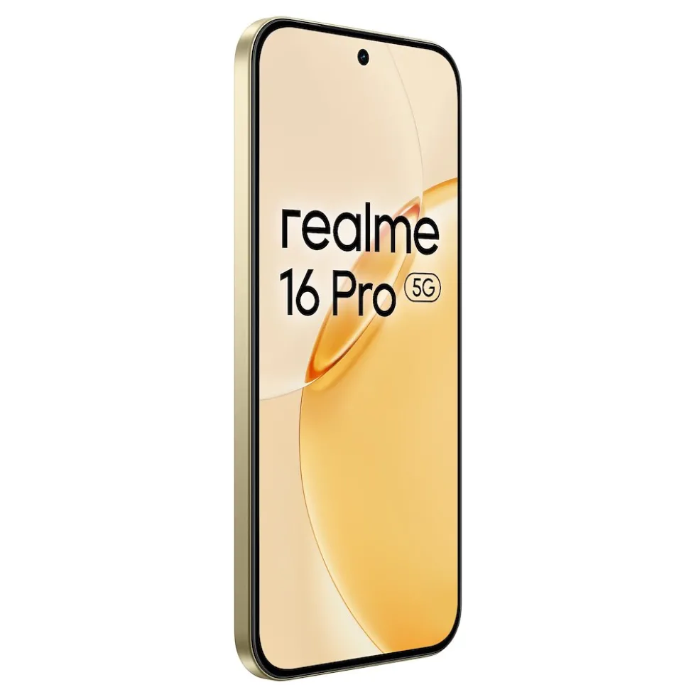 Smartphone Realme 16 Pro 5G 256GB 8GB Master Gold
