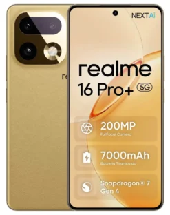 Smartphone Realme 631011007394 16 PRO+ Master gold