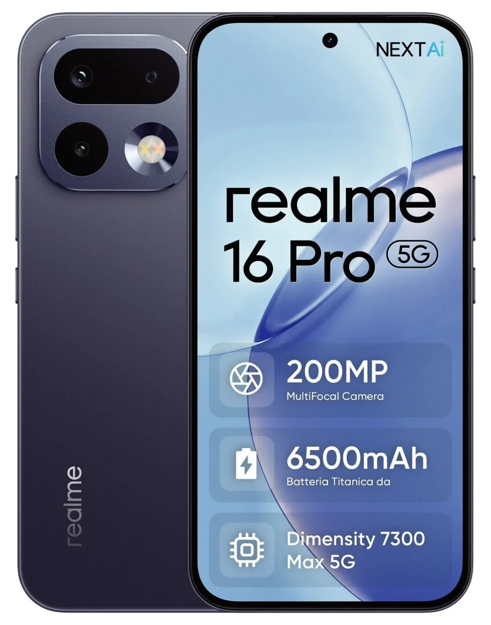 Smartphone Realme 631011008563 16 PRO Pebble grey
