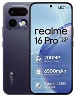 Smartphone Realme 631011008563 16 PRO Pebble grey