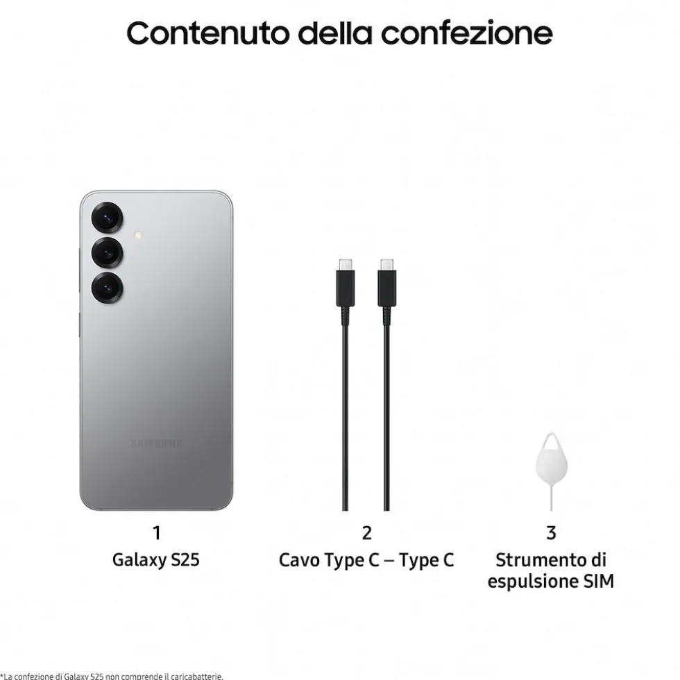 Smartphone Samsung Galaxy S25 5G 128GB
