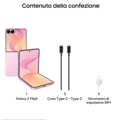 Smartphone Samsung Galaxy Z Flip8 5G Pink