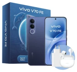 Smartphone Vivo 5673123 V70 FE Bundle Air3 Ocean blue