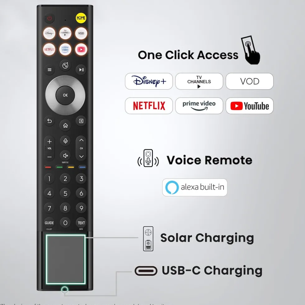 Smart TV Hisense 55ER8S Mini LED 4K 180Hz