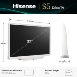 Smart TV Hisense 32S5Q Full HD con Audio Dolby Atmos