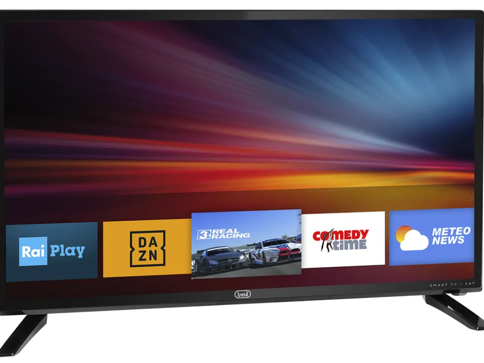 Smart TV LED 24" HD Android Trevi LTV2408SMART con alimentazione 12V