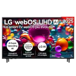 Smart TV LED LG 65UA75006LA 65 pollici 4K AI Gen8