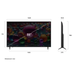 Smart TV LED LG 55UA75006LA UHD 4K HDR10 Pro AI