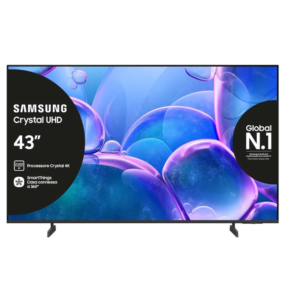 Smart TV LED Samsung 43" Crystal UHD 4K UE43U7000FUXZT