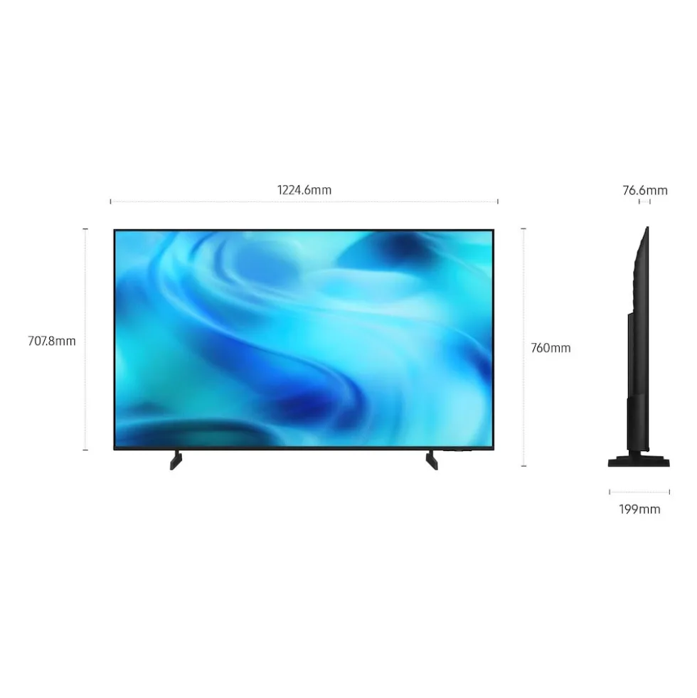 Smart TV LED 55" Samsung UE55U7000HUXZT Crystal UHD 4K