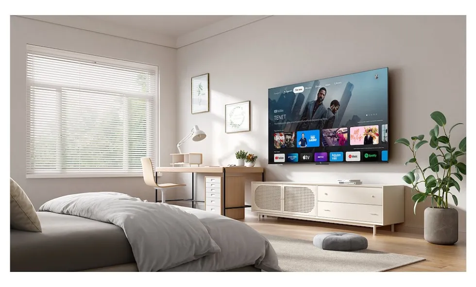 Smart TV LED 50" TCL 50P69K con Google TV e Dolby Audio