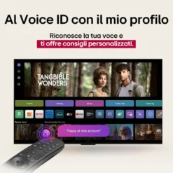 Smart TV LG Electronics 55QNED93A6A QNED MiniLED 4K con Intelligenza Artificiale