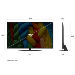 Smart TV LG 75NANO81A6A Nanocell 4K UHD