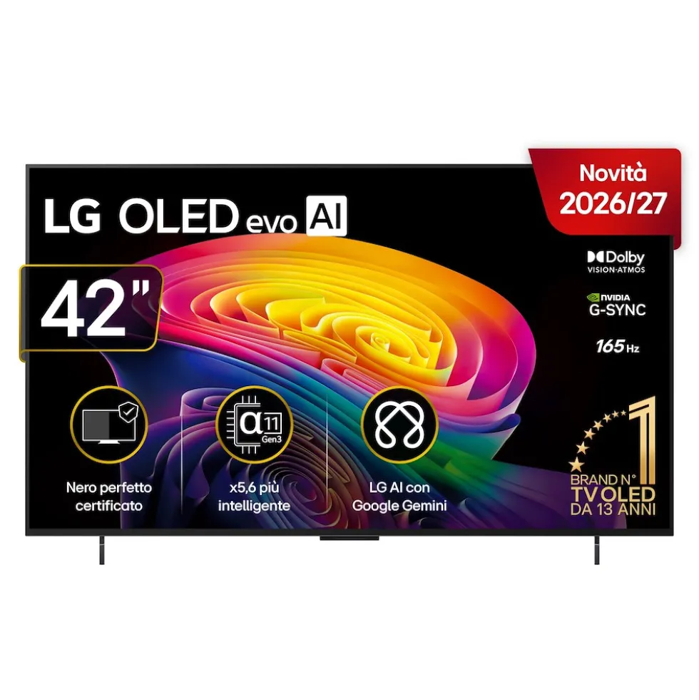 Smart TV LG OLED evo AI Serie C6 42" 4K