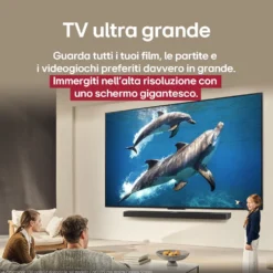 Smart TV LG 75QNED86A6A QNED 4K UHD con processore AI a8 Gen2