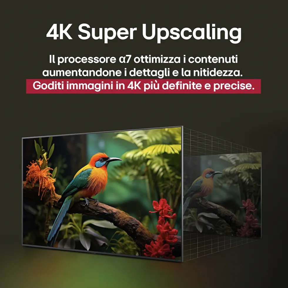 Smart TV LG 50QNED86A6C QNED 4K UHD con processore a7 Gen8