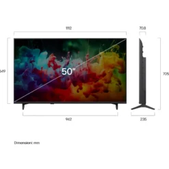 Smart TV LG QNED70B6C 50'' 4K Mini LED