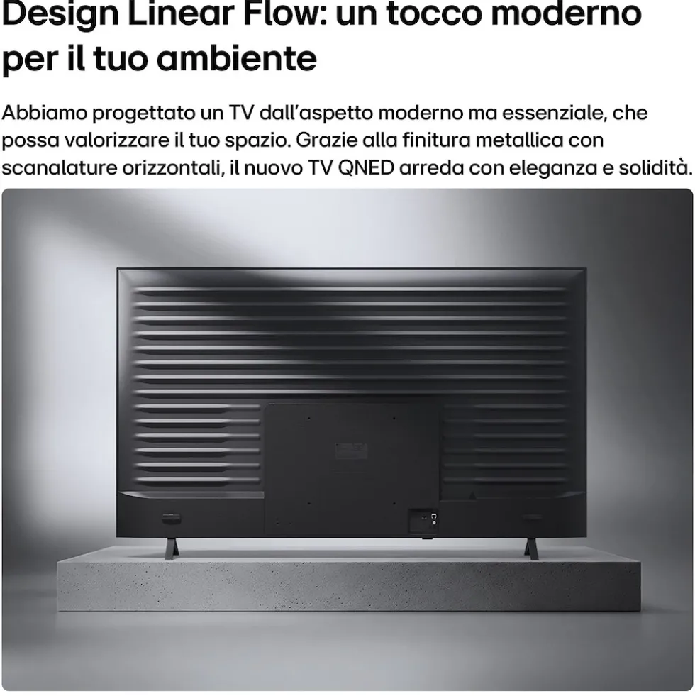 Smart TV LG QNED70B6C 50'' 4K Mini LED