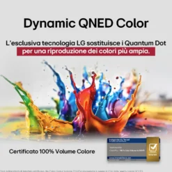 Smart TV LG QNED 65 pollici 4K UHD 65QNED86A6A con processore AI a8 Gen2