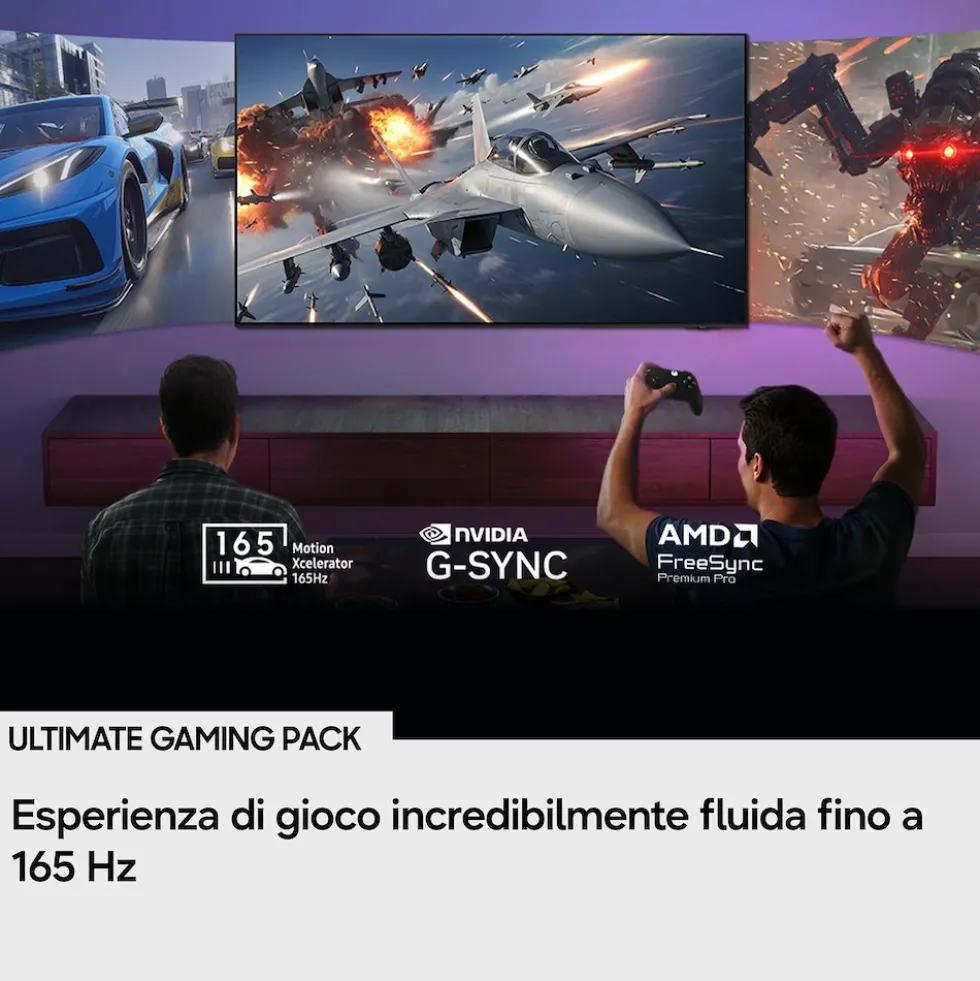 Smart TV OLED Samsung 48" QE48S90HAEXZT con processore NQ4 AI