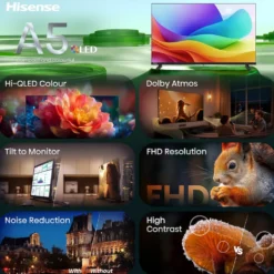 Smart TV QLED Hisense 40A59S Full HD con Quantum Dot