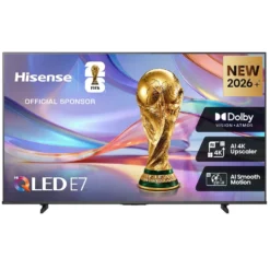 Smart TV QLED Hisense 55E79S con display 4K e Dolby Vision/Atmos