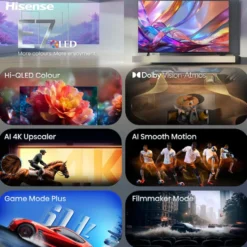 Smart TV QLED Hisense 75E79S 75 pollici 4K HDR