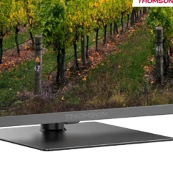 Smart TV QLED Thomson 65 pollici 4K Google TV con supporto girevole