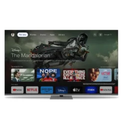 Smart TV QLED Thomson 65 pollici 4K Google TV con supporto girevole