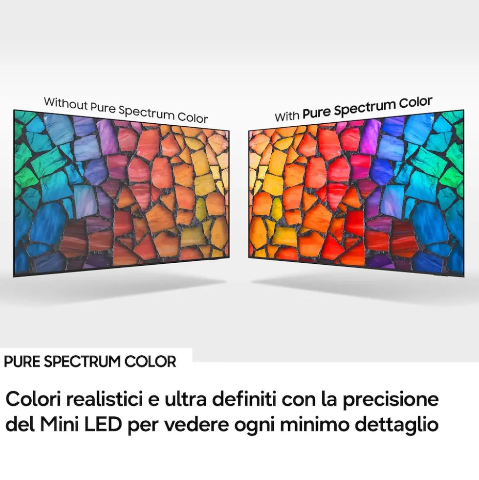 Smart TV Samsung Mini LED 50" UE50M70HAUXZT 4K AI
