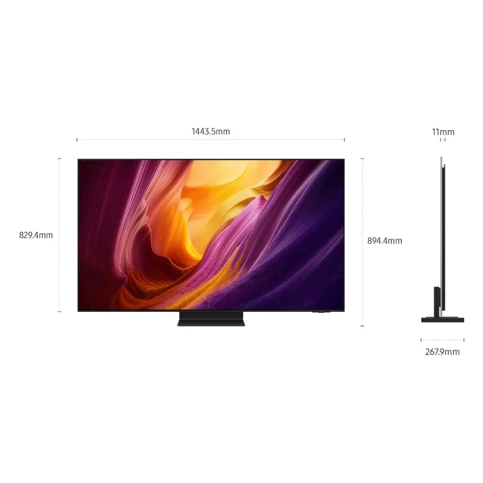 Smart TV Samsung OLED 65" QE65S95HFTXZT 4K Vision AI