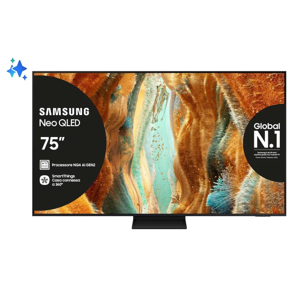 Smart TV Samsung 75" QE75QN70FAUXZT Neo QLED 4K Mini LED