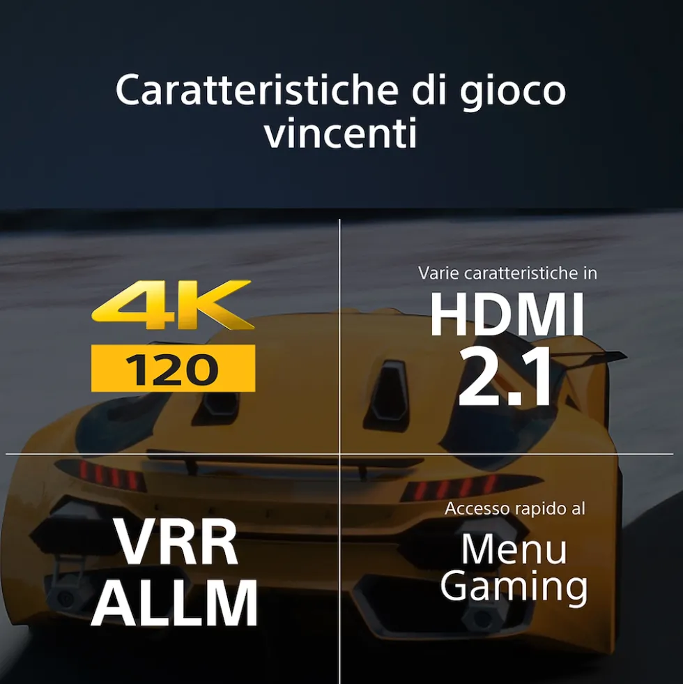 Smart TV Sony Bravia 55" KD55X85LAEP con pannello 4K Full Array LED